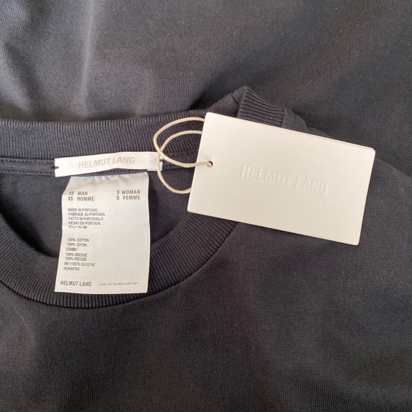 Helmut Lang Strap Longsleeve T-Shirt / Small NWT - Picture 11 of 11